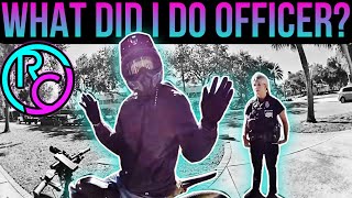 Unhinged Cop Goes Nuts On EBiker