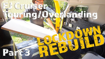 FJ Overlanding REBUILD - Part 3 - Floor, Water Tank, Battery | @4xAdventures#adventure #4wd #touring