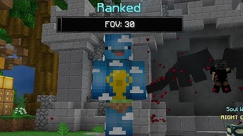 Ranked Skywars but I Change my FOV Every Time I Kill Someone...