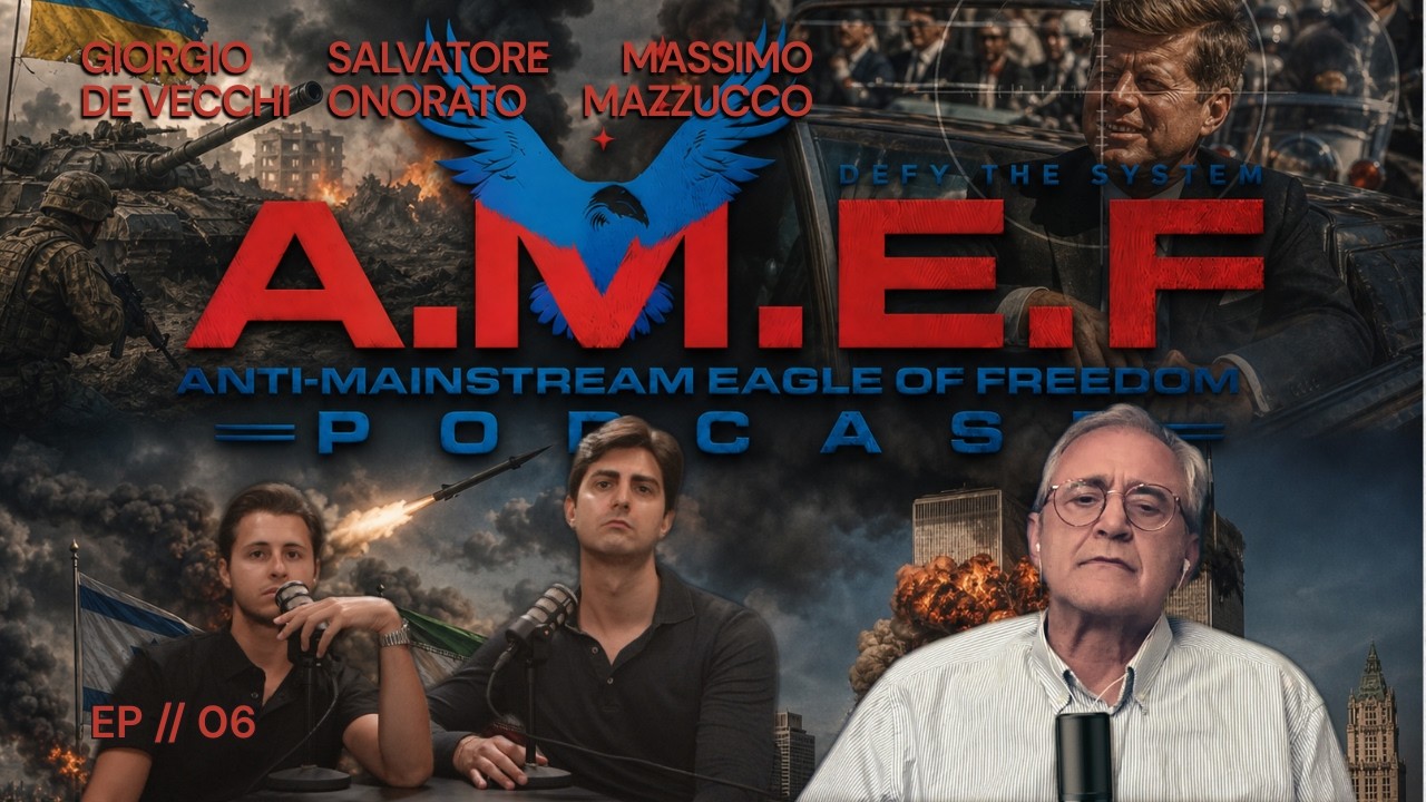 Massimo Mazzucco —  Bugie di Stato: 11 Settembre, JFK e Disclosure — AMEF PODCAST EP.6