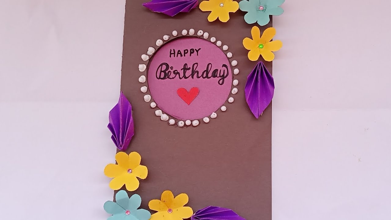 Birthday card using black paperBirthday card kaise banaenhow to make