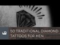 50 Traditional Diamond Tattoos For Men