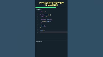 JavaScript Coding Challenge - Do you know closures 👀? #javascript  #coding  #shorts
