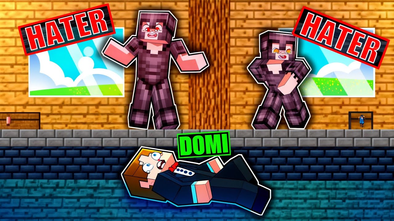 IL CLAN DI HATER MI HA SCOPERTO NEL SERVER MINECRAFT!