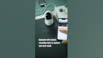 How Many Days Can 128GB Memory Card Record in Apna Cam WiFi Camera? | Storage Test#cheapwificamera