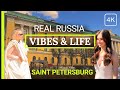  russian girls  russian life on the streets of saint petersburg walking tour 4kr