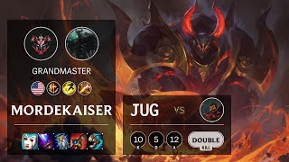 Mordekaiser Jungle vs Graves - NA Grandmaster Patch 10.15