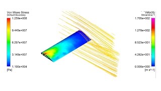 Tutorial ANSYS Workbench esfuerzos aerodinámicos en ala | Wing stress analysis