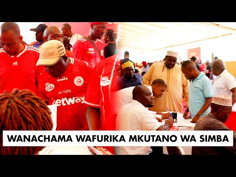 PATAJULIKANA LEO MASHABIKI WA SIMBA SC WAZIDI KUMIMINIKA HAPA DIAMOND JUBILEE MKUTANO MKUU
