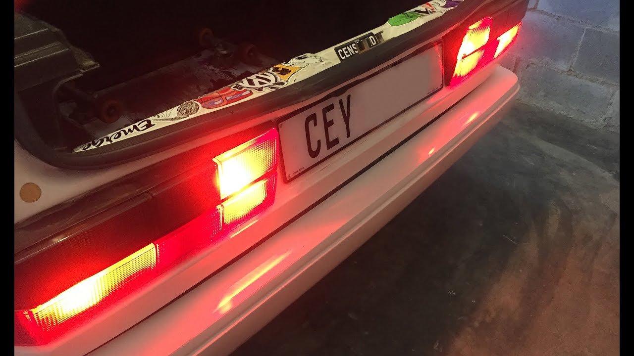 Citi Golf rear taillights YouTube