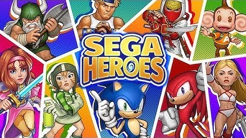 New! Sega Heroes #1 Stages 1-3 intro gameplay