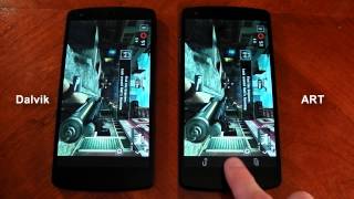 Google Nexus 5 - Dalvik vs ART