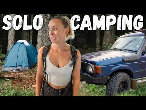 I Went SOLO CAMPING for the First Time