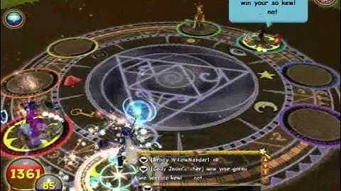 Wizard101 2v2 battle Angel and Brady vs Carlos and Cody.wmv