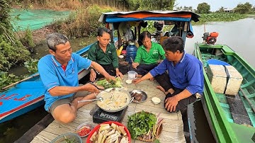 Tập 23. Cá Trạch Lấu Nhúng Mẻ Lai Rai Mùa Nước Nổi Mộc Hóa | mưu sinh miền quê 