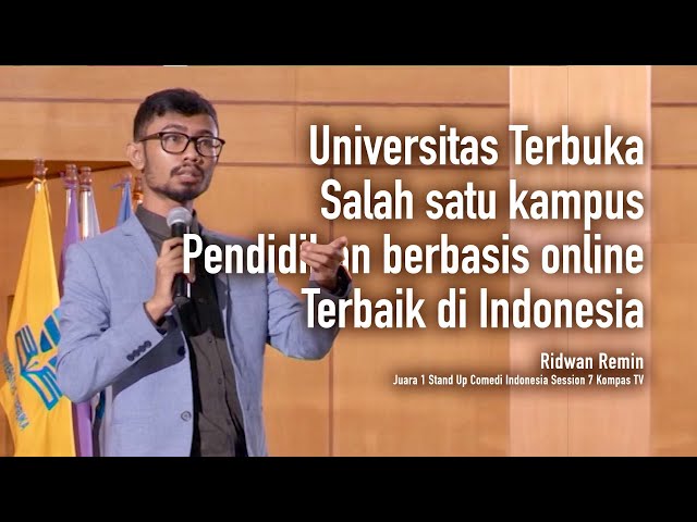 Ridwan Remin - Universitas Terbuka Salah satu kampus pendidikan berbasis online terbaik di Indonesia class=