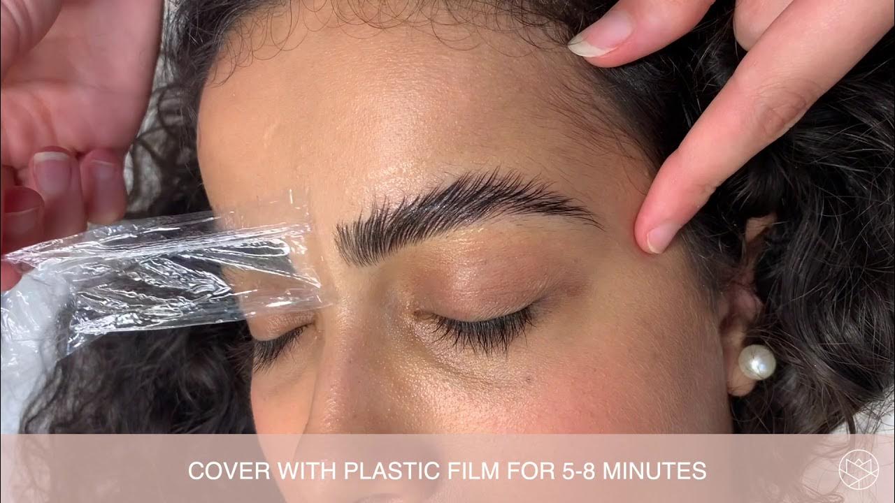 Perfect Eyelash Brow Lamination Tutorial YouTube