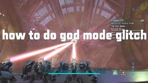 Ark official / doing god mode glitch /