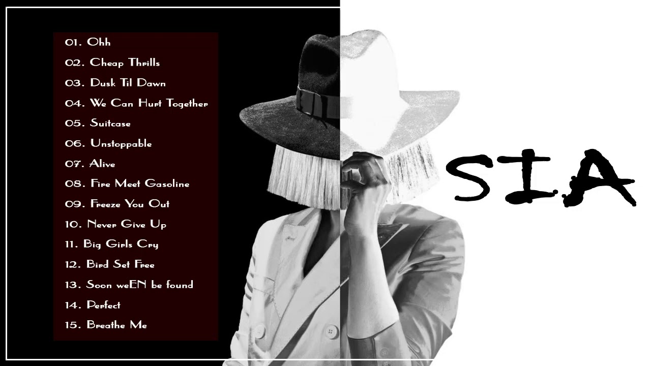Sia Novas Músicas  - Todas As Músicas De Sia 2021-As Melhores Músicas Da Sia 2021