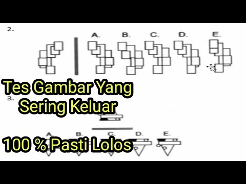 Pencerminan Gambar (Tes Gambar Yang Sering Keluar)