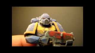 3D Custom Figure print - Warhammer Space Marine