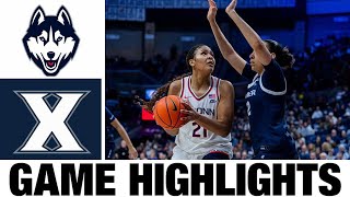 #1 UConn vs Xavier Highlights | Men's Basketball | College Basketball 2025