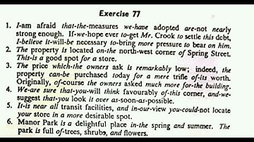 exercise 77/Pitman new era shorthand Answer key.