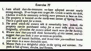 exercise 77/Pitman new era shorthand Answer key.