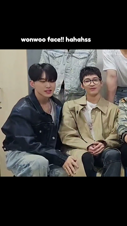 Wonwoo gay panic when  Hoshi touching him lol..??😂😂😂what's happening wrong with hoshi #wonwoo #hoshi