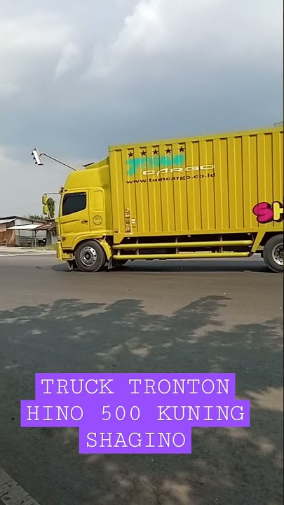 TRUCK HINO 500 WARNA KUNING ' SHAGINO '