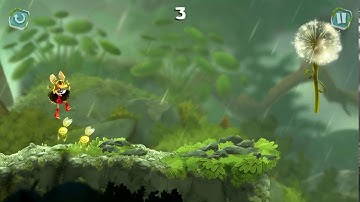 Rayman Mini 1-4 Dandelioning  100 Lums perfect