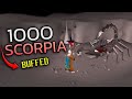 Loot from 1000 buffed scorpia