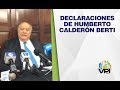 EN VIVO desde Colombia - Pronunciamiento de Humberto Calderón Berti