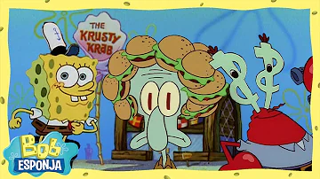 Onde tem o restaurante do Bob Esponja?