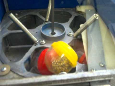 Vintage 50 Cent Oak Capsule Coin Op Vending Machine, Vends 2