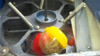 Vintage 50 Cent Oak Capsule Coin Op Vending Machine, Vends 2 Capsules ..Included For Sale