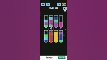 Water Color Sort Level 505- Abobs Speedrun