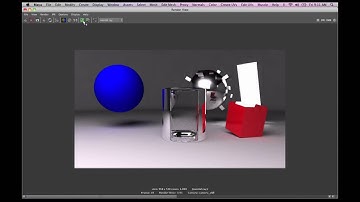 Multi Pass Rendering in Mental Ray - Maya 2011 - 01