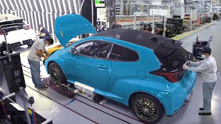 New Toyota Yaris GR Factory Tour in Japan  Production Line