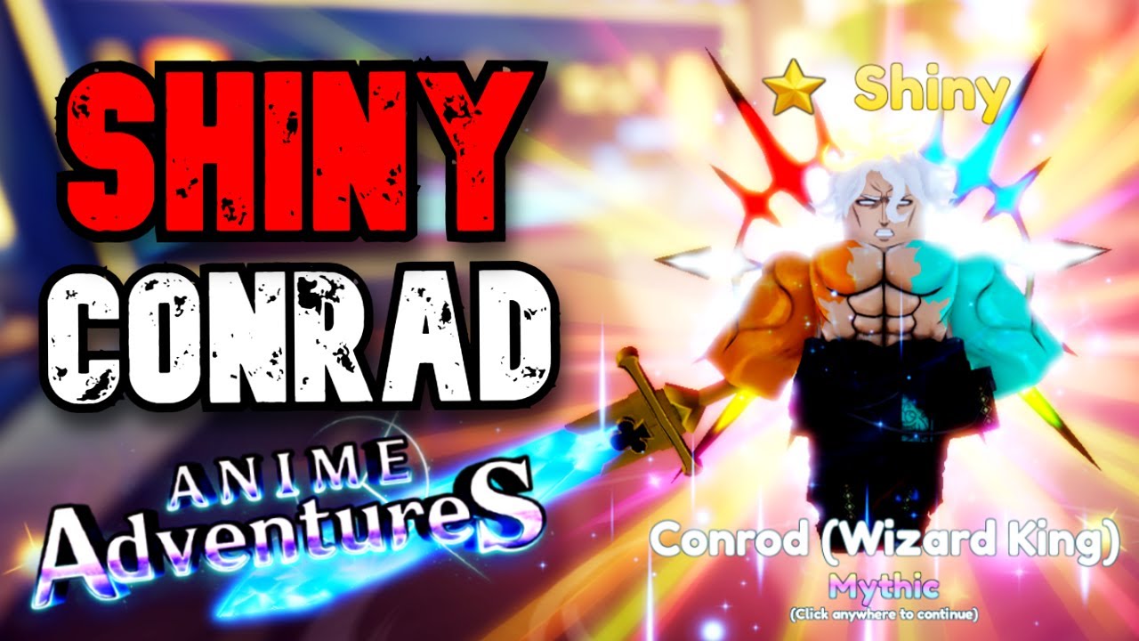 EVOLVING CONRAD (WIZZARD KING) SHINY IN ANIME ADVENTURES! (META