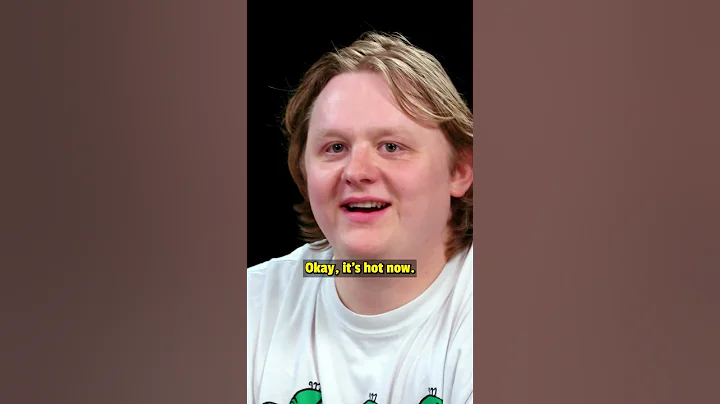 Lewis Capaldi is afraid of letting his nation down on Hot Ones 🥴🔥