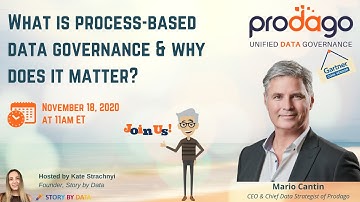 Process-based data governance with Mario Cantin