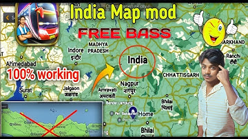 How to Add India Map mod in Bus Simulator Indonesia 😱