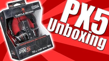 Turtle Beach Ear Force PX5 Unboxing & Overview & First Impressions