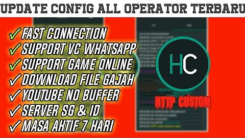Update Config 01 Maret 2022 | Axis Game, Akrab, Flex, Wlg, Edukasi, Tiktok, dll
