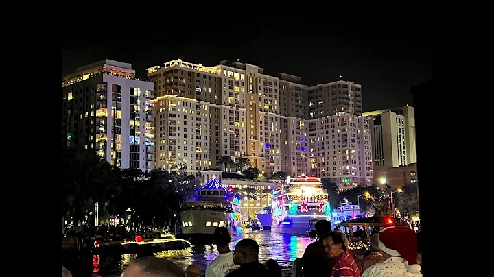 Winterfest Boat Parade 2022 VIP viewing area
