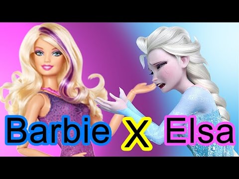 Os vídeos de Analice (@taimarafaust) com barbie VS frozen - 🎭💭