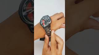 Unboxing the Mesmerizing Spinning Wheel Watch from MeanBuy | Timepiece Elegance Revealed screenshot 5