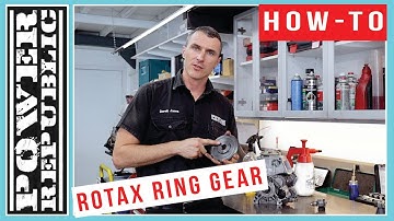 HOW TO: Remove The Ring Gear From Your Rotax Engine - POWER REPUBLIC