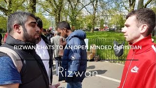 Video: Islam makes sense to me - Rizwan vs Christian